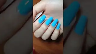 ASMR Nice long bare naked sexy hands and natural nails getting cool with cutepolish 2