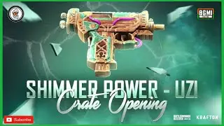 SHIMMER POWER UZI | NEW UPGRADED UZI SKIN BGMI - PUBG MOBILE