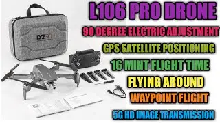 L106 pro drone review || l106 pro drone test drone