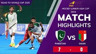Pakistan Vs Oman Hockey Highlights | Hockey Men's Junior Asia Cup 2024