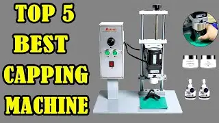 Top 5 Best Capping Machine In 2020 - Bottle Cap Screw Capping Machine 2020
