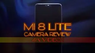 MI 8 LITE CAMERA REVIEW, it is 4k !!