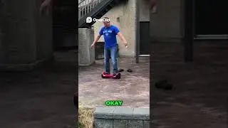 Beach Hoverboard Fail_ Watch the Ultimate Body Balance Struggle! #funny #fail #funnymoments #shorts