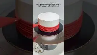 Edible shimmer cake tips || Cake decorating ideas || The Cake Room
