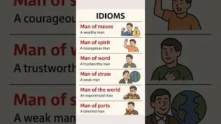 Idioms with Easy Meanings #vocabs