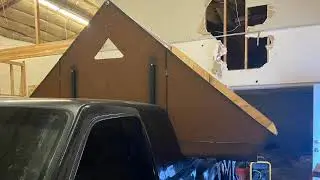 Складной оригами-кемпер с А-образной рамой
