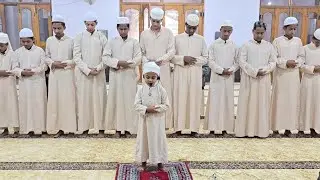 Namaz practice at Maktab by Ariz Ahmed (4.5 Years) bin Sharaz Ahmed 
