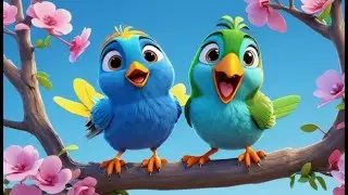 Chirpy Birds Go Tweet Tweet Tweet | Fun Nursery Rhyme for Kids | Baby Songs