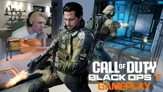 Реакция xQc на игровой процесс Call of Duty: Black Ops 7