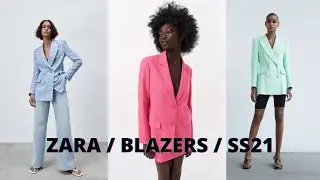 ZARA / ОБЗОР ЖАКЕТОВ С ПРИМЕРКОЙ /SS21