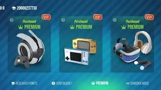 CONSOLE TYCOON MOD PROMO RESEARCH POINTS PREMIUM UNLOCKED PURCHASE NO MONEY HOW TO UNLOCKED
