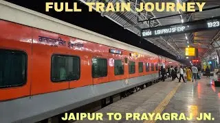Train Journey from Jaipur to Prayagraj in 12404 Lalgarh - Prayagraj Superfast Express