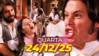A Escrava Isaura (24/12/2025) Capítulo de Hoje Completo, Quarta-Feira - Resumo