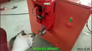 Running Video Of Car Generator Cutter Recycling Machine For Copper Removing | Motor Breaking Machine