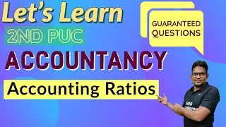 2nd PUC Accountancy | Accounting Ratio | Day - 1