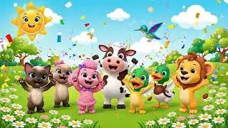 Vem Brincar com os Bichinhos 🐶🐱 | M&uacute;sica Infantil Educativa Vivi Kids