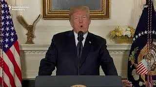 Trump Orders Attack On Syria, Criticizes Russia And Iran