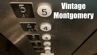 Amazing Vintage Montgomery Traction Elevator @ The Magnolia Building - Oklahoma City, OK