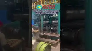 OD 630mm carbon steel seamless pipe straightening