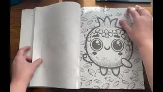 Punny Fruits by B&D Coloring Books flip 