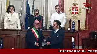 Intervento di Michele Foresta e conferimento della cittadinanza onoraria