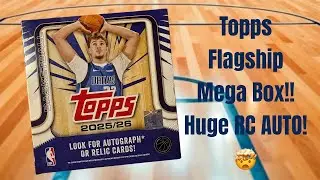 Is This the Best VALUE NBA Box?! Topps Flagship Mega Box 25/26!!! #sportscards #nba #basketball