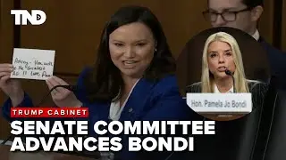 Pam Bondi attorney general nomination advances by Senate committee