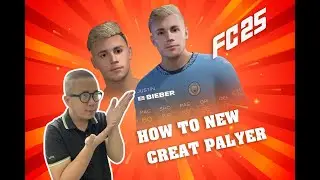 EA FC 25 | How To Create New Player | Justin Bieber