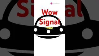 The 'Wow! Signal'  A Cosmic Mystery  #shorts