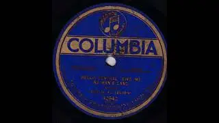 Al Jolson: Hello Central, Give Me No Man's Land (Columbia A2542)