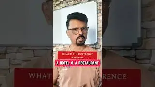 HOTEL & RESTAURANT KNOW THE DIFFERENCE | Kannada to English | #shorts #english #translation