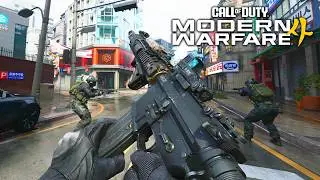 Геймплей с M4A1 SOPMOD Block II в бета-версии Modern Warfare 4