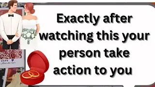 Exactly after watching this your person take action towards you 💗😘