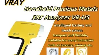 VR H5:The Super Compact Handheld Gold Analyzer for jewelry #goldpurity #goldtestingmachine #vray