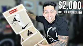 UNBOXING 5 FARFETCH HYPEBEAST MYSTERY BOXES! (2000+ VALUE!)
