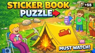 Sticker Book Puzzle ASMR 🧩💖 | Calm & Satisfying Gameplay | GameVerse