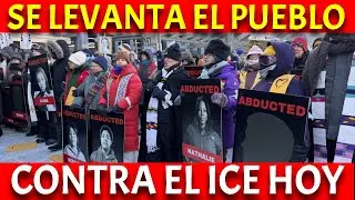 EEUU SE LEVANTA CONTRA EL ICE EN EL DIA DE HOY CRECE EL DESCONTENTO NORTEAMERICANO POR SU PRESIDENTE