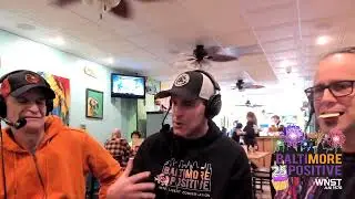 Luke Jones & Ricig discuss Orioles & Ravens fervor while Nestor eats soup at Koco's on Crab Cake Row