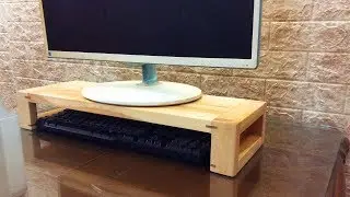 Make a Wooden Monitor Stand