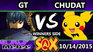 S@X 119 - GT (Marth) Vs. Chudat (Ice Climbers, Pichu) SSBM Tournament - Smash Melee
