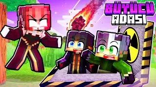 Büyücü Adasına METEOR Çarptı Ve BEN10 Saatim Oldu!☄️| Minecraft