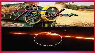 Last work of wheat | Working of Wheat Thresher Machine | Kashif2.0