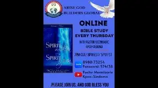WORD ENCOUNTER BIBLE STUDY NIGHT || SPIRIT WITHIN AND SPIRIT UPON || BOOK BY KENNETH E. HAGIN