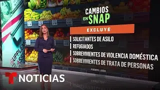 Gobierno de Trump recort&oacute; casi $186,000 millones al programa de bonos de comida | Noticias Telemundo