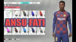 CREACIÓN DE JUGADORES FIFA 20 / ANSU FATI