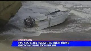 Two Suspected Smuggling Boats Found
