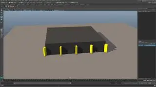 Maya Poly Modeling Tool R&D - mesh line up