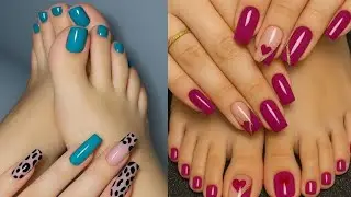 ❤️💯ПОТРЯСАЮЩЕ ПОДХОДЯЩИЕ ДИЗАЙНЫ НОГТЕЙ И ПАЛЬЦЕВ НОГТЕЙ 😍 ПРОСТЫЕ ИДЕИ ДИЗАЙНА НОГТЕЙ
