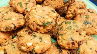 Split Chick-Peas Fritters| Masala Vada 😋 Vegetarian|Vegan Friendly Recipe❤️🌿