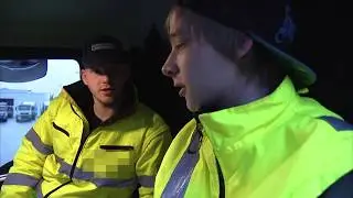 Niclas als Berufskraftfahrer bei Tönsmeier